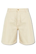 Maison Kitsuné Casual Pleated Bermuda Shorts