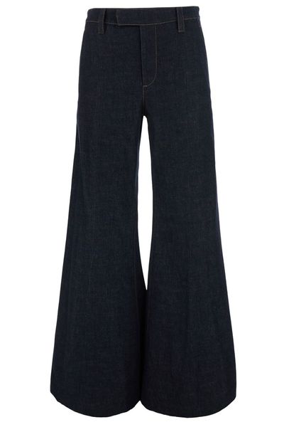 Brunello Cucinelli High-Rise Flared Jeans