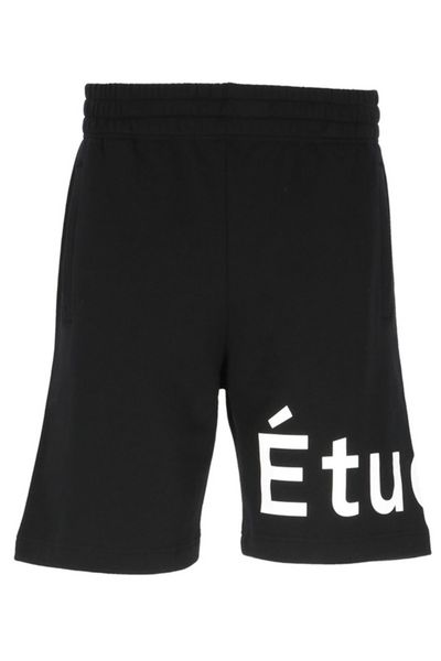 Études Studio Logo Printed High Waist Shorts
