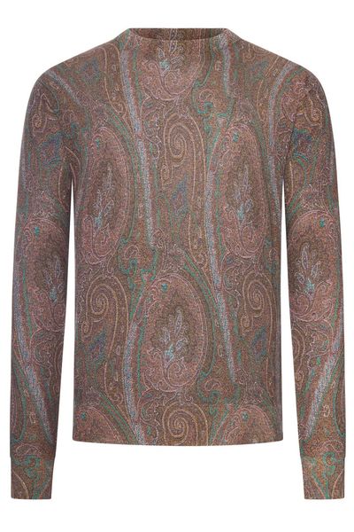 Etro Paisley Printed Crewneck Jumper