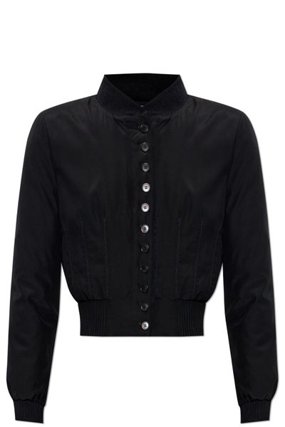 Alexander McQueen Quilted Cropped Jacket