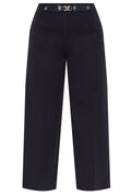 Max Mara Novella Logo Plaque Cropped Trousers