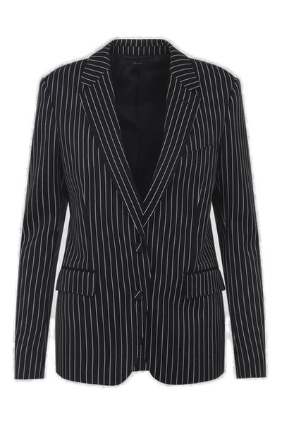 Tom Ford Striped Single Breasted Blazer
