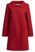 Valentino Button-Up Long-Sleeved Coat