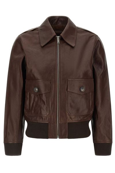 A.P.C. Long-Sleeved Zip-Front Jacket