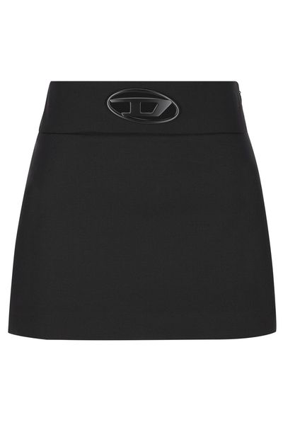 Diesel O-Dixy Logo Detailed Mini Skirt