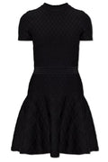 Balmain Flared Knit Dress