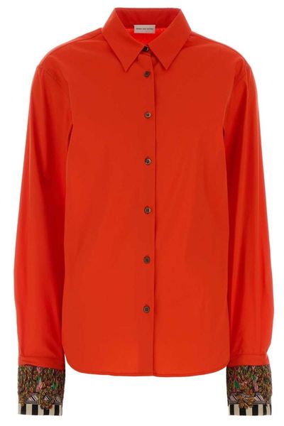 Dries Van Noten Chloris Cuffed Shirt