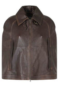 7 For All Mankind Zip-Front Cape