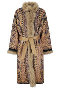 Antik Batik Ivan Belted Embroidered Coat