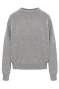 Khaite Crewneck Drop Shoulder Jumper