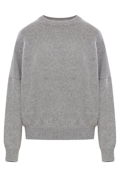 Khaite Crewneck Drop Shoulder Jumper