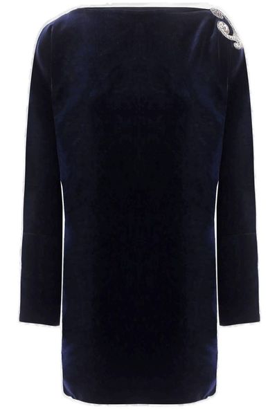 Versace Embellished Baroque Mini Dress