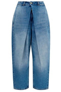 Balmain Denim Barrel-Leg Jeans