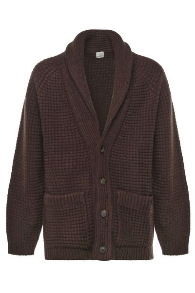 Eleventy Buttoned V-Neck Knitwear
