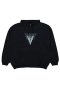Vetements Bone V Drawstring Hoodie