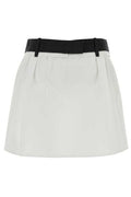 Prada Pleated Mini Skirt