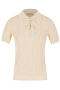 Valentino Pompom Detailed Knitted Polo Top