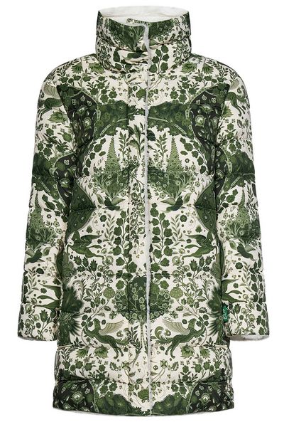 Etro Abstract Printed Padded Reversible Coat