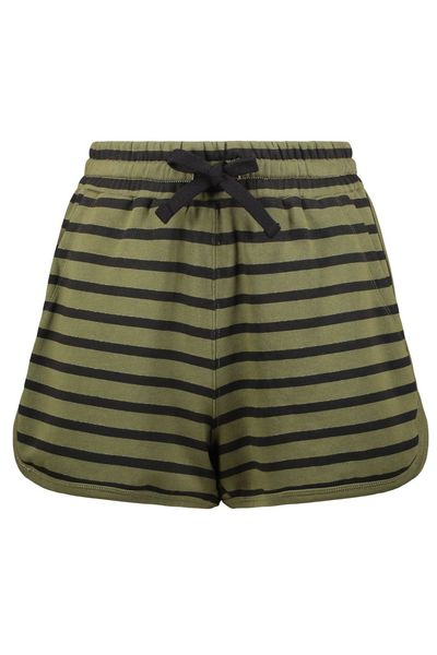 RED Valentino Drawstring Striped Shorts