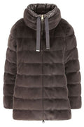 Herno Anthracite Drawstring Padded Jacket