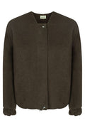 Khaite Ruffled-Hem Jacket