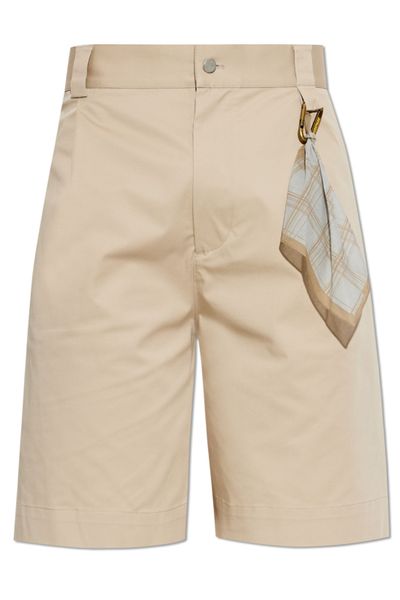 DARKPARK Pleat Detail Shorts