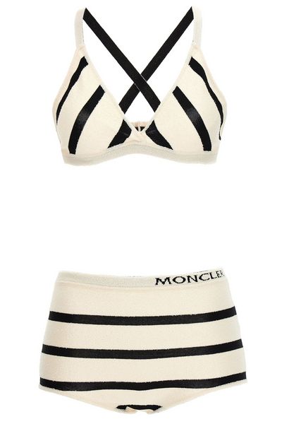 Moncler Striped Logo Detailed Set