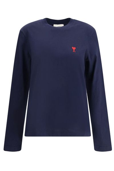 AMI Paris de Coeur Long-Sleeved T-Shirt