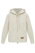 Moncler Logo Patch Drawstring Hoodie