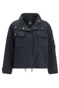 Giorgio Armani Multi-Pocket Drawstring Coat