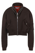 Givenchy Zip-Up Shawl Collar Bomber Jacket