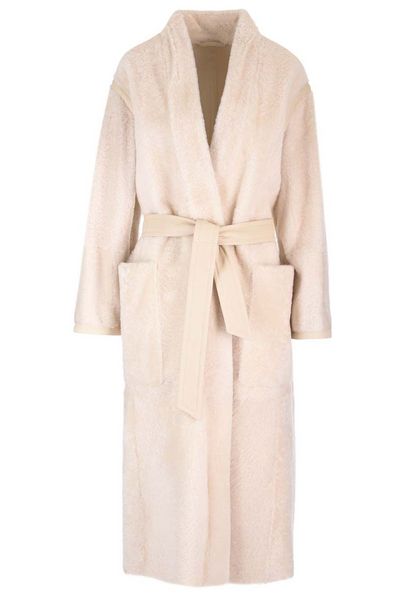 Max Mara Glassa Belted Long Coat