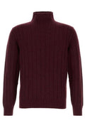 Brunello Cucinelli Ribbed Cashmere Turtleneck Sweater