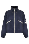 Moncler Logo Patch Zip-Up Jacket