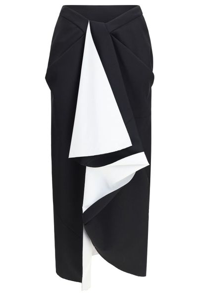 Givenchy Wrapped Midi Skirt