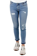 Ermanno Scervino Distressed Slim-Fit Jeans