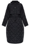 Emporio Armani Belted Quilted Coat