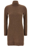 Max Mara Edison High-Neck Long-Sleeved Dress