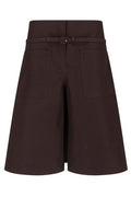 Courrèges Belted Knee-Length Shorts