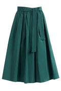 Weekend Max Mara Wkdalpaca Pleated Midi Skirt