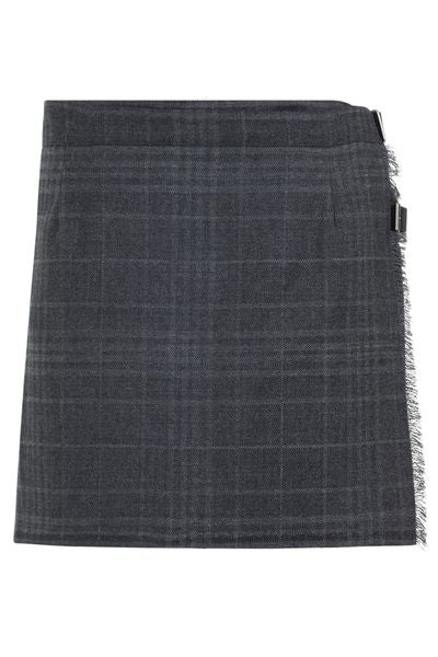 Balenciaga Pleated Mini Skirt