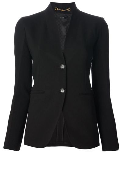 Gucci Single Breasted Stylised Blazer