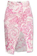 Versace Barocco Print Mini Skirt