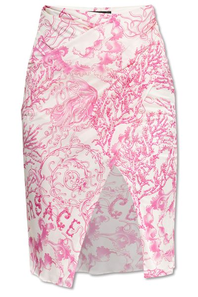 Versace Barocco Print Mini Skirt