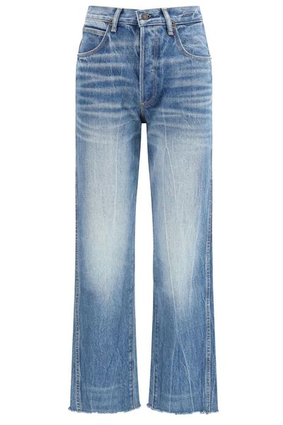 Tom Ford Washed Slim Bootcut Jeans
