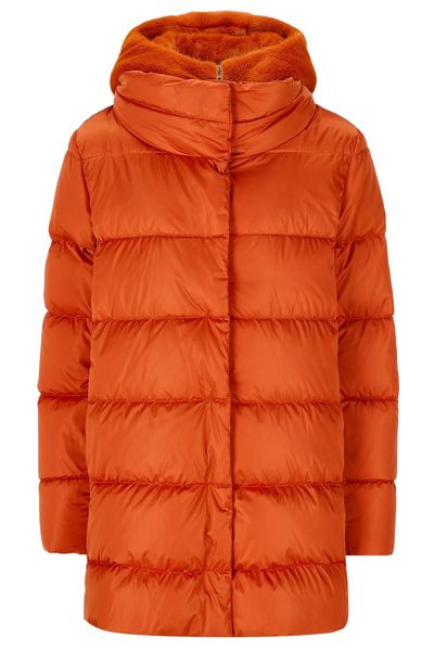 Herno High Neck Long Sleeved Padded Coat