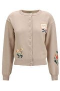 Weekend Max Mara Wkdteiera Floral Intarsia Cardigan