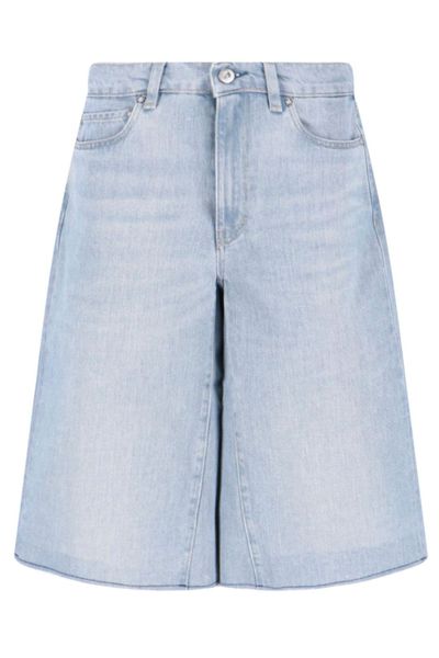 Our Legacy Midi A-Line Denim Shorts