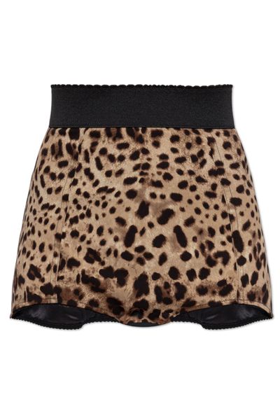 Dolce & Gabbana High-Waist Printed Shorts